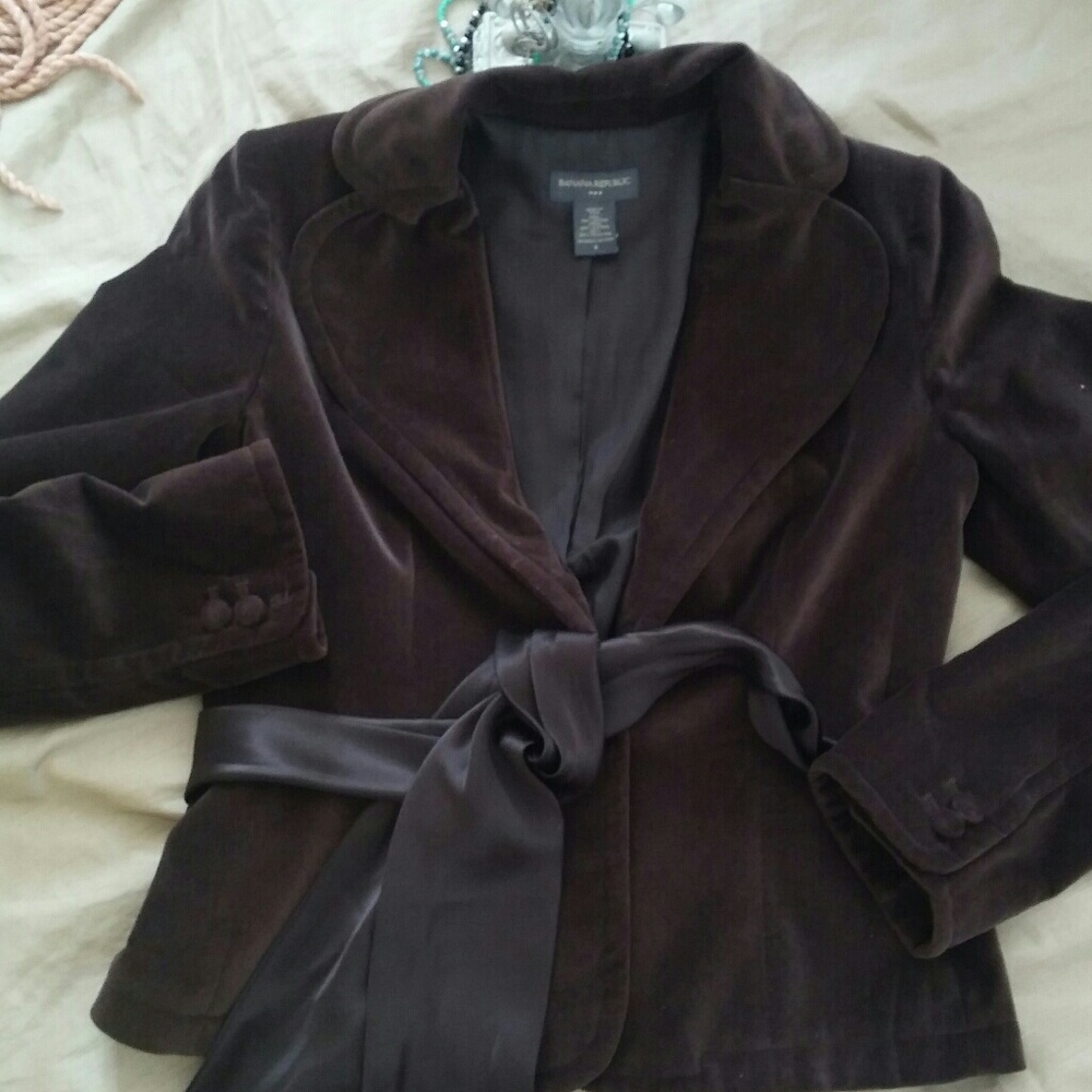 BANANA REPUBLIC Brown Brushed Cotton 6 - Picture 5 of 5